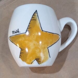 Rae Dunn artisan collection wish star coffee mug